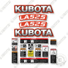 Image of Kubota LA525 Decal Kit Front End Loader - Aftermarket Kit