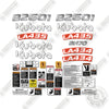 Image of Kubota B2601 Decal Kit Compact Utility Tractor - Aftermarket Kit