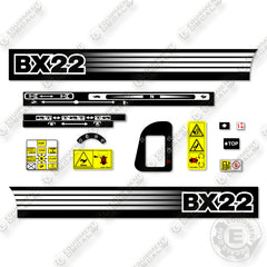 Fits Kubota BX22 Decal Kit Tractor Loader Backhoe