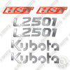 Image of Fits Kubota L2501 Decal Kit Compact Tractor