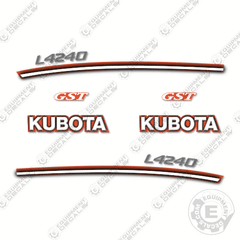 Fits Kubota L4240 Decal Kit Tractor