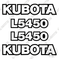 Kubota L5450 Decal Kit Compact Tractor- Aftermarket Kit