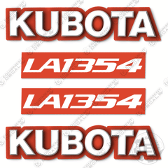 Fits Kubota LA1354 Decal Kit Utility Tractor