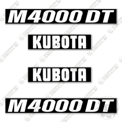 Fits Kubota M4000DT Decal Kit Tractor