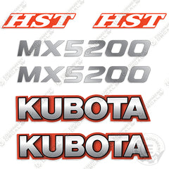 Fits Kubota MX5200 HST Decal Kit Tractor