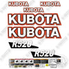 Image of Fits Kubota R520 Decal Kit Wheel Loader - Old Style!