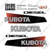 Image of Fits Kubota RTV X1120D Utility Vehicle Decal Kit