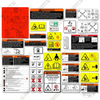 Image of Fits Kubota SVL 75 Skid Steer Decal Kit - CUSTOM BLACK