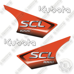 Kubota SCL 1000 Decal Kit Stand-On Compact Loader- Aftermarket Kit