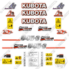 Image of Fits Kubota U45-3 Decal Kit Mini Excavator