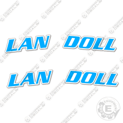 Fits Lan Doll Trailer Decal Kit - 50" Wide