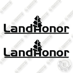 LandHonor TR2006 Logo 6 Inches Decal Kit Skid Steer Trencher Attachment - Aftermarket Kit