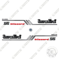Landini 95 Blizzard Decal Kit Tractor - Aftermarket Kit