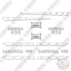 Landoll 435 Decal Kit Trailer - Aftermarket Kit