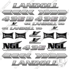 Fits Landoll 435B Decal kit Trailer