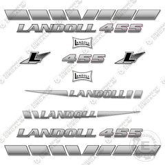 Fits Landoll 455 Decal Kit Trailer (3M REFLECTIVE VINYL)