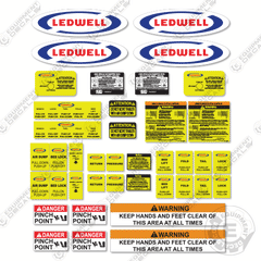 Fits Ledwell Decal Kit Trailer