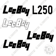 Fits LeeBoy L250 Decal Kit Tack Tank Trailer