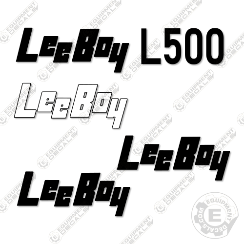 Fits LeeBoy L500 Decal Kit Tack Tank Trailer