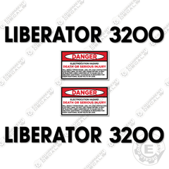 Fits Liberator 3200 Decal Kit Crane Truck