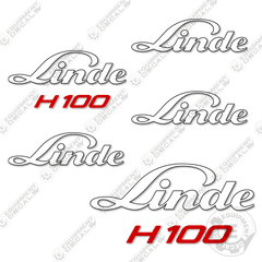 Fits Linde H100 Decal kit Forklift
