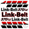 Image of Link-Belt 370LX Decal Kit Crawler Excavator - Aftermarket Kit