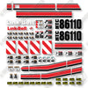 Image of Link-Belt HTC86110 Decal Kit Crane - Aftermarket Kit