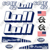 Image of Fits LULL 644E-42 Space Decal Kit Telehandler