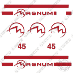 Fits Magnum 45 Decal Kit Generator