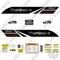 Mahindra 1640 Shuttle Decal Kit Tractor - Aftermarket Kit