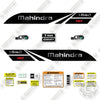 Image of Mahindra 1640 Decal Kit Tractor - Aftermarket Kit