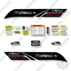 Mahindra 2540 Decal Kit Tractor - Aftermarket Kit