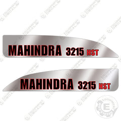 Fits Mahindra 3215 HST Decal Kit Tractor - Silver Metallic!