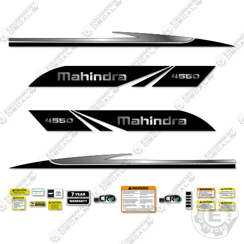 Fits Mahindra 4550 Decal Kit Tractor