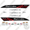 Image of Fits Mahindra 5570 5565 4L Decal Kit Tractor