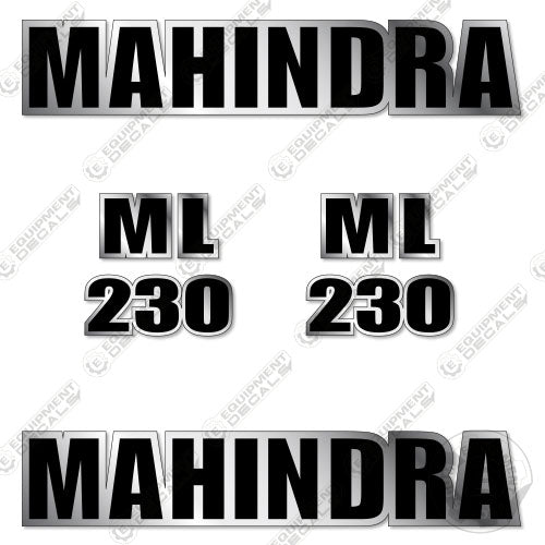 Fits Mahindra ML230 Decal Kit Front End Loader