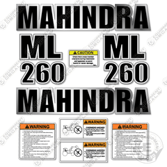 Fits Mahindra ML260 Decal Kit Front End Loader