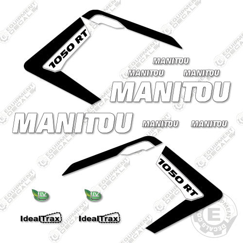 Fits Manitou 1050RT Decal Kit Compact Loader
