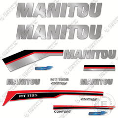 Fits Manitou MT1135 Decal Kit Telescopic Forklift