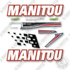 Image of Manitou MT932 Decal Kit Forklift - Aftermarket Kit