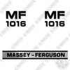 Image of Massey Ferguson 1016 Decal Kit Loader- Aftermarket Kit