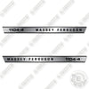 Image of Massey Ferguson 1104-4 1970's Decal Kit Tractor- Aftermarket Kit