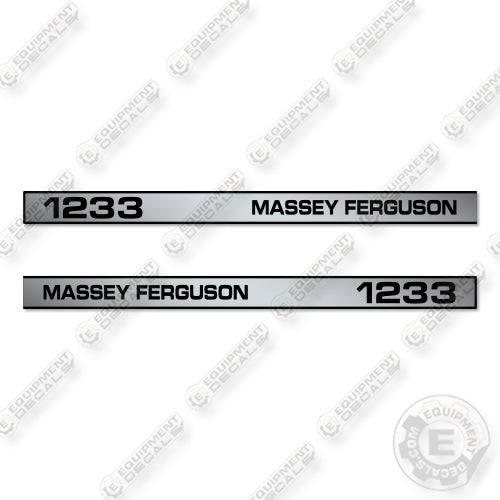 Massey Ferguson 1233 Decal Kit Tractor- Aftermarket Kit