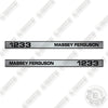 Image of Massey Ferguson 1233 Decal Kit Tractor- Aftermarket Kit