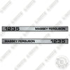 Image of Massey Ferguson 1235 Decal Kit Tractor- Aftermarket Kit