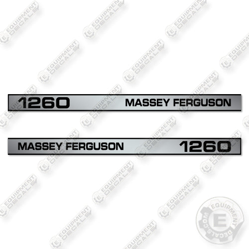 Massey Ferguson 1260 Decal Kit Tractor- Aftermarket Kit
