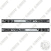 Image of Massey Ferguson 1260 Decal Kit Tractor- Aftermarket Kit