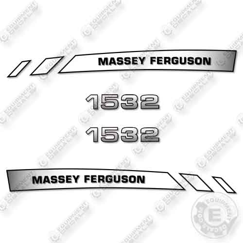 Fits Massey Ferguson 1532 Tractor Decal Kit