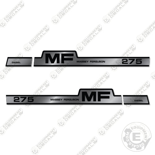 Massey Ferguson 275 Open Cab Decal Kit Tractor- Aftermarket Kit