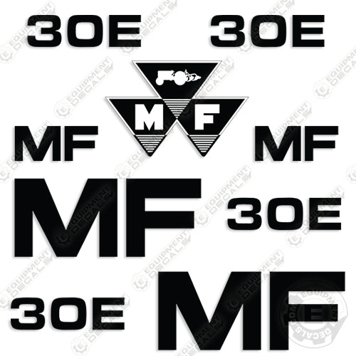 Fits Massey Ferguson 30E Decal Kit Tractor